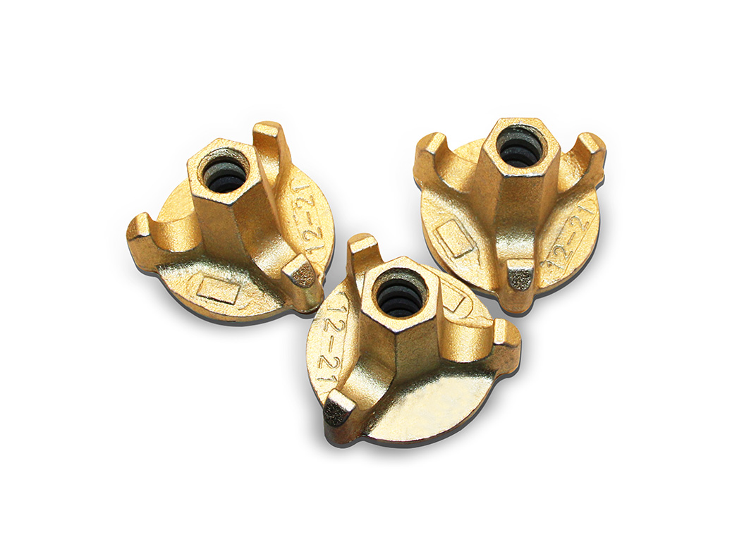 Concrete wall casting Formwork nut formwork accessories wing nut for 70mm Plate Diameter with 200KN high quality