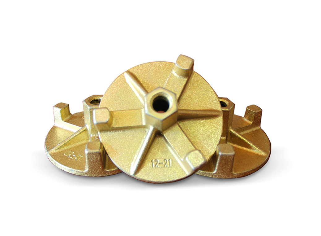 Casting Formwork nut wing nut Formwork accessories for 130mm Plate Diameter with 200KN highly quality