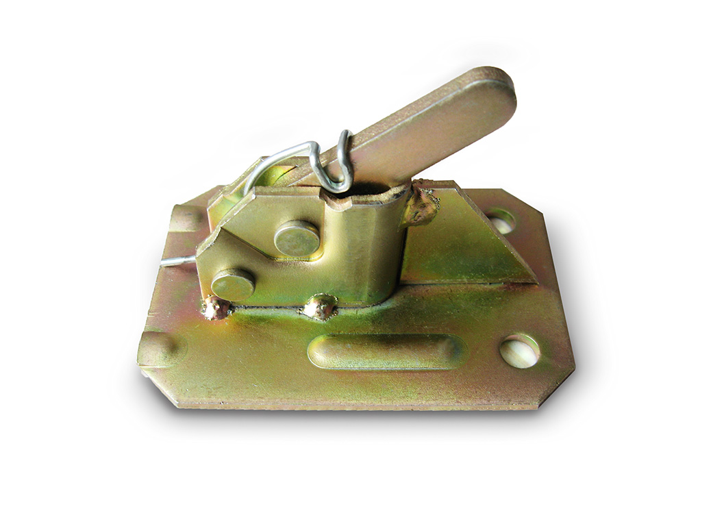 46 46 - Material:Q235+45#steel/ Cast iron Ductile Q450-; QT500 Brand Name:SUNTRMARK Size:69x105x3mm/105*14mm; 115*52mm Yied strength:28KN Surface Treatment:Galvanized or powder coating