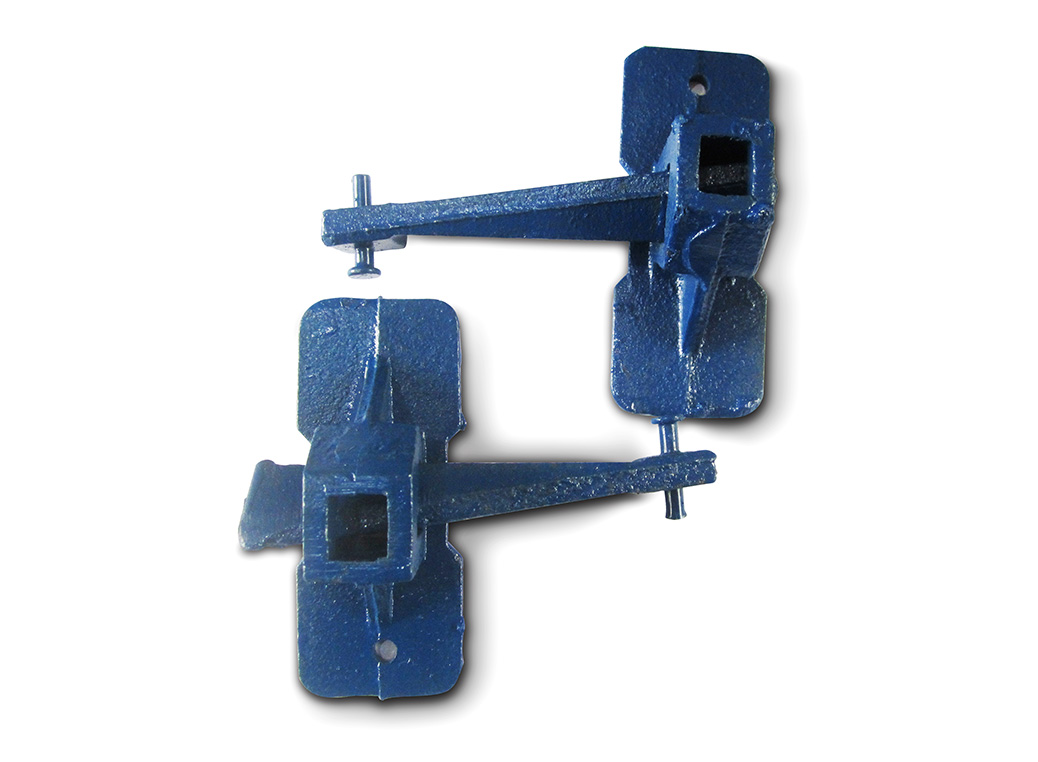 47 47 - Material:Q235+45#steel/ Cast iron Ductile Q450-; QT500 Brand Name:SUNTRMARK Size:69x105x3mm/105*14mm; 115*52mm Yied strength:28KN Surface Treatment:Galvanized or powder coating